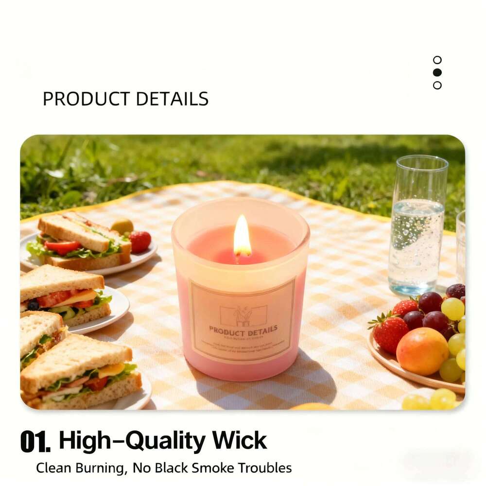 Scented Candle Gifts With High-End Feel, Creating An Atmosphere And Evoking Emotions, Are A Special Gift For Valentine'S Day W260304 W260305