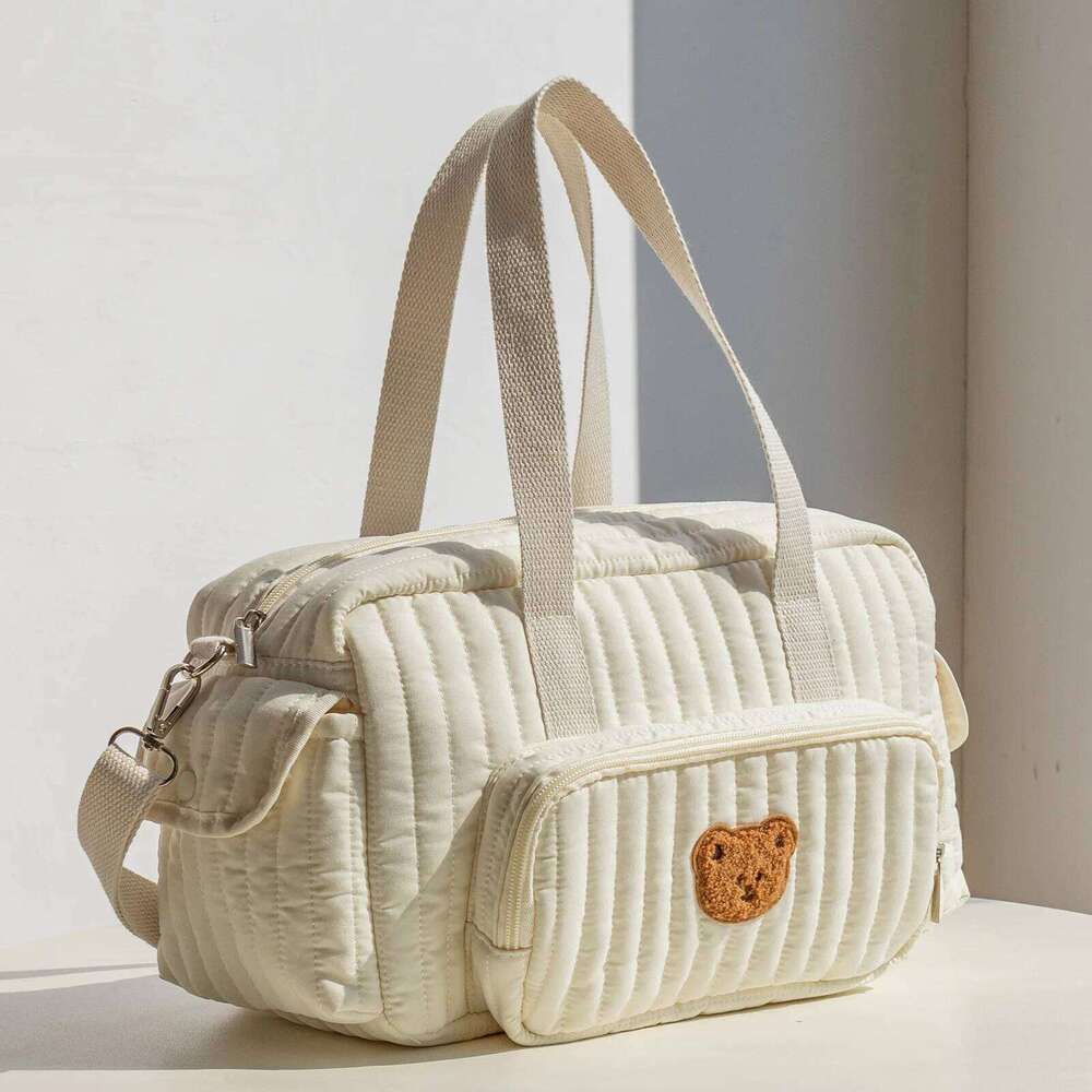 Workwear Mommy Portable Handbag, Multifunctional Storage Cross-Body Mother and Baby Bag, Large Capacity Z260304