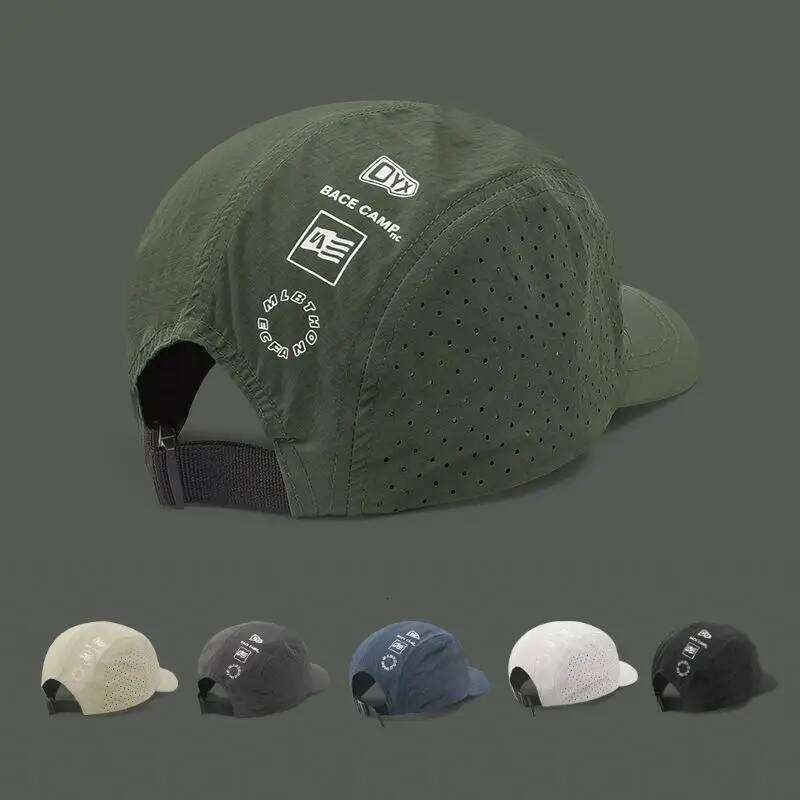 Summer Thin Breathable Mesh Baseball Caps For Men And Women Outdoor Camping Leisure Sun Protection Quick-drying Hiking Hats Y260304