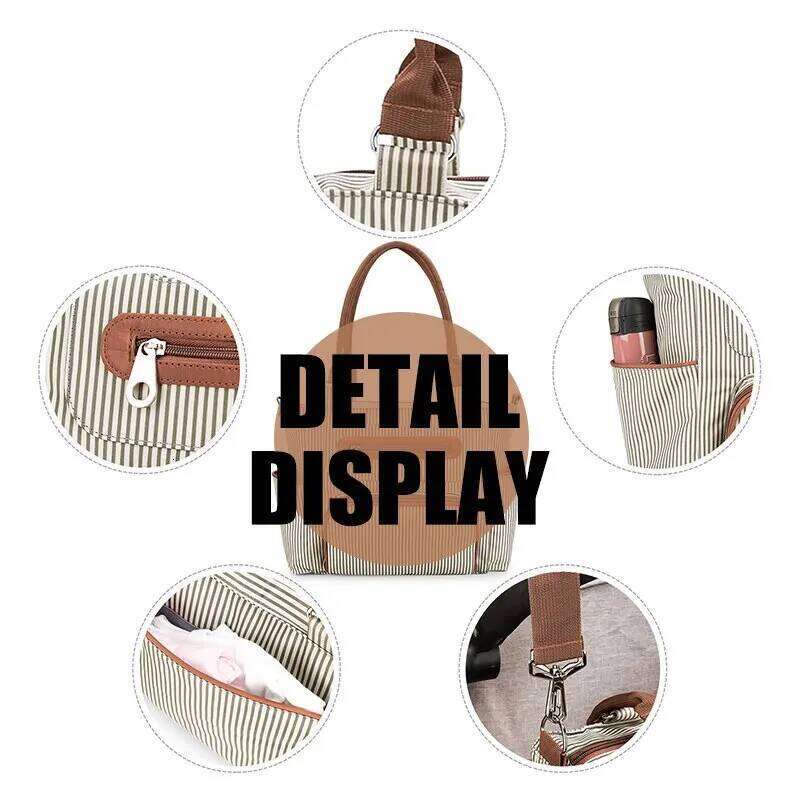 Mummy Handbag Multi-function Large Capacity Mother Baby Diaper Bag Z260304