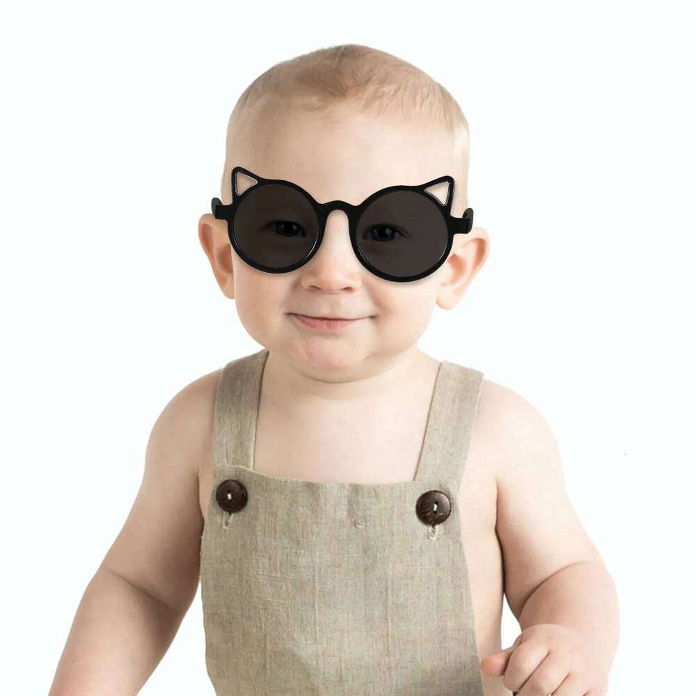 Cute Cat Ear Children's Uv Protection Lightweight Summer Baby Eye Shades Toddler Boys Girls Fashion Sunglasses Z260305