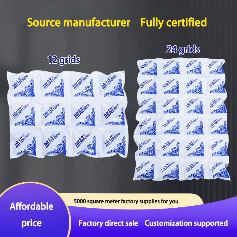 Ice Pack with Self-Filling Design Perfect for Air Freight of Fruits and Vegetables