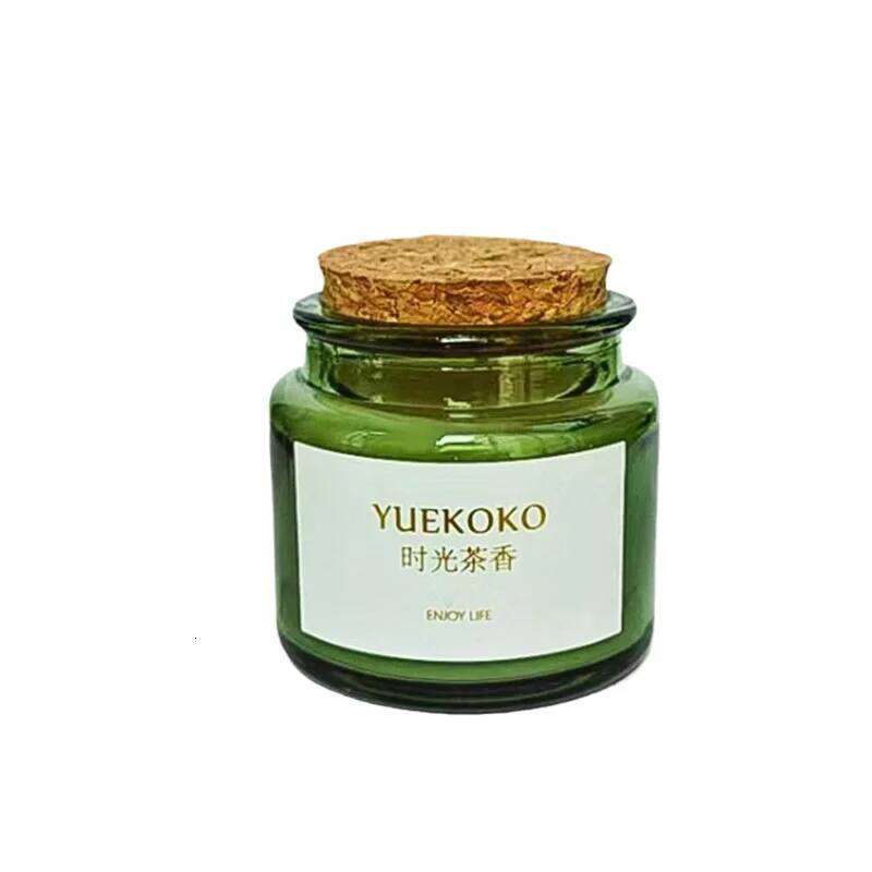 Flameless Aromatherapy Candle Birthday Gift Plant Soy Wax Indoor Scented Candles Rose Fragrance W260304 W260305