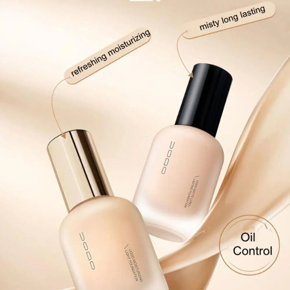 UODO Liquid Foundation Concealer Long-lasting BB Cream Waterproof Longlasting Brightening Dry To Oily Skin Care 30ml 260305