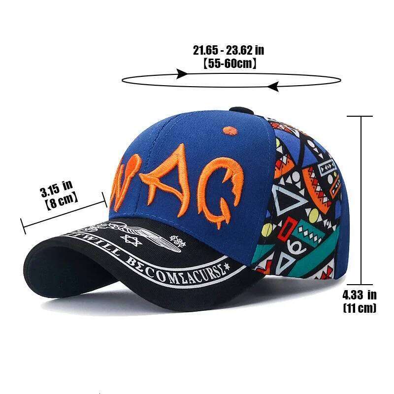 New Casual Fashion Letter Embroidery Printing Baseball Cap Outdoor Sunscreen Sunshade Hat Y260304