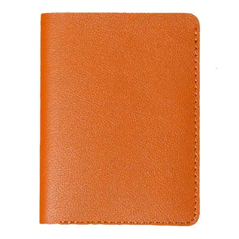 2024 New Women's Simplified Folding Button Small Driver's License Card Bag Male Student Soft Leather Wallet C260304