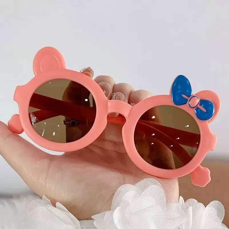 Children's baby cute cartoon UV-proof sunglasses trendy girl men's and women's sunshades must be photographed Z260304