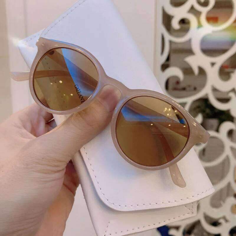 New Hot Sales Cute Sweet Kids Sun Glasses Vintage Trend Baby Korean Sunglasses for Boys And Girls UV400 Z260305