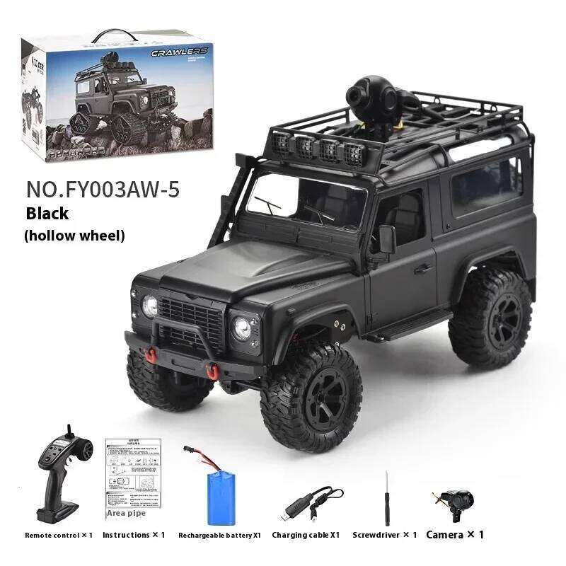 Full Scale Power Climbing Remote Control With Camera Car Off Road 4x4 Land Rover Defender D90 Rc Model Off-Road Vehicle Z260304