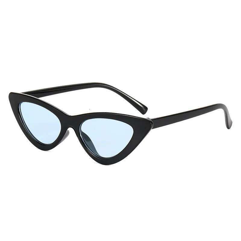 New small eye plastic frame glasses 9014 trendy children's cat's Eye Sunglasses Z260305