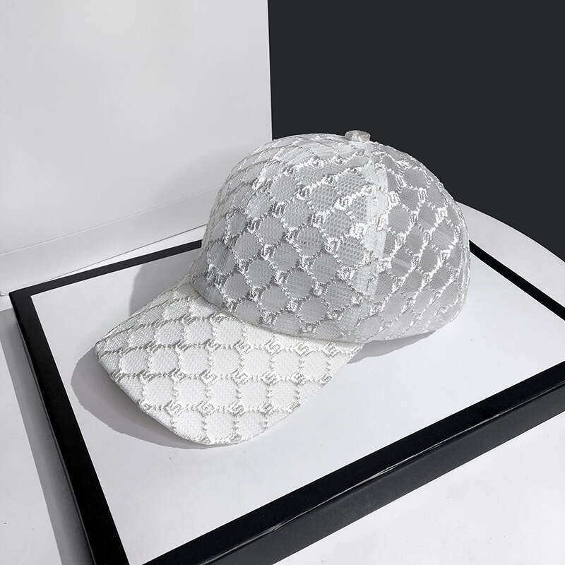 Simple baseball sun protection hat Summer lace floral breathable cap Trendy version Accessory for City Walk & Coffee Date