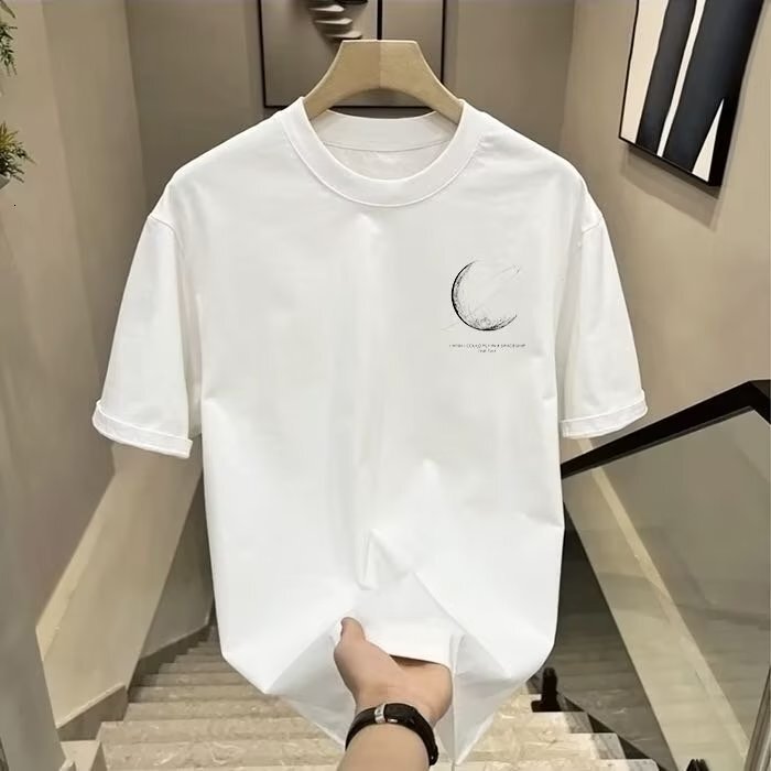New Brand Classic T-shirt Clothing Fashionable And High-quality Pure Cotton Tee Summer Casual Breathable Half Sleeved Clothing Fashionable Top - view 6