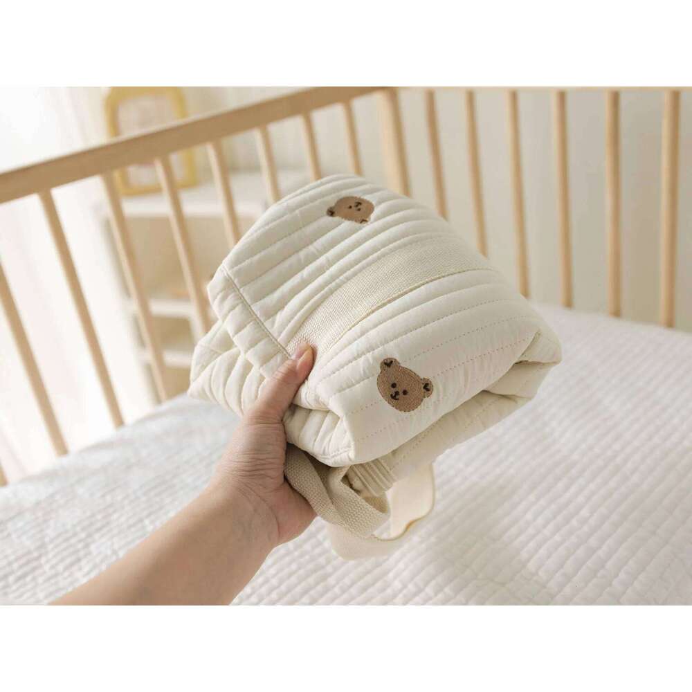 Korean ins new embroidered mommy large capacity duffel portable messenger bag Z260304