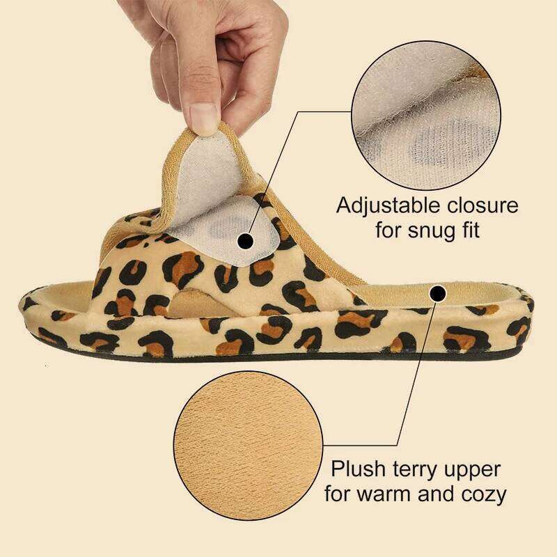 Kidmi Fashion Women Indoor Soft Orthopedic Home Summer Outdoor Open Toe Breathable Flat Slippers Arch Support