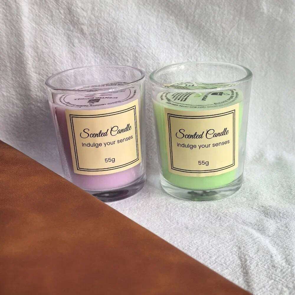 Hot Limited-time Rerun Aromatherapy Candle Smokeless Creative Premium Box Glass Handmade Soy Wax Companion Gift W260304 W260305