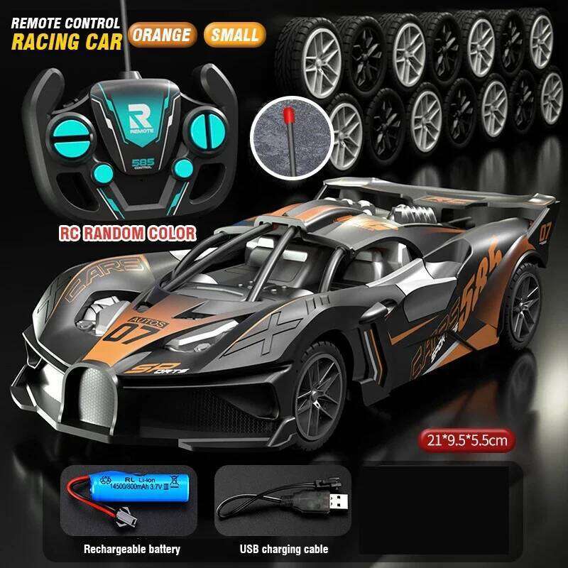 Rc 4Ch High-Speed Remote Control Drift Racing Car Electric Sportscar Toy Vehicle Model Toys for Boys Kids Birthday Gift Z260304