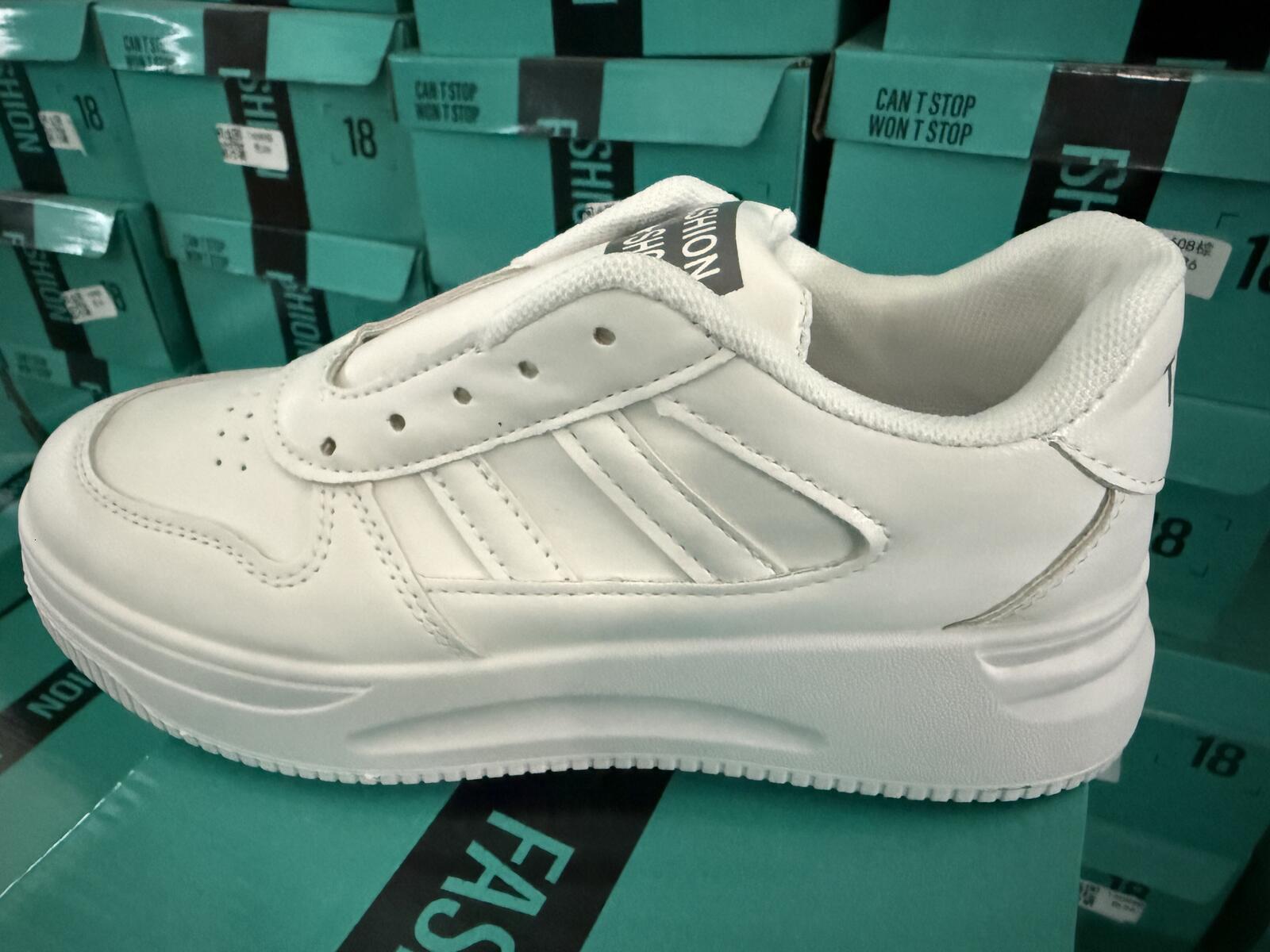 Ddmytiger Ins Little White Student Korean Women S Trendy Spring New Thick Soled Height Increasing Breathable Casual Shoes Street Shot QR Outdoor Shoes