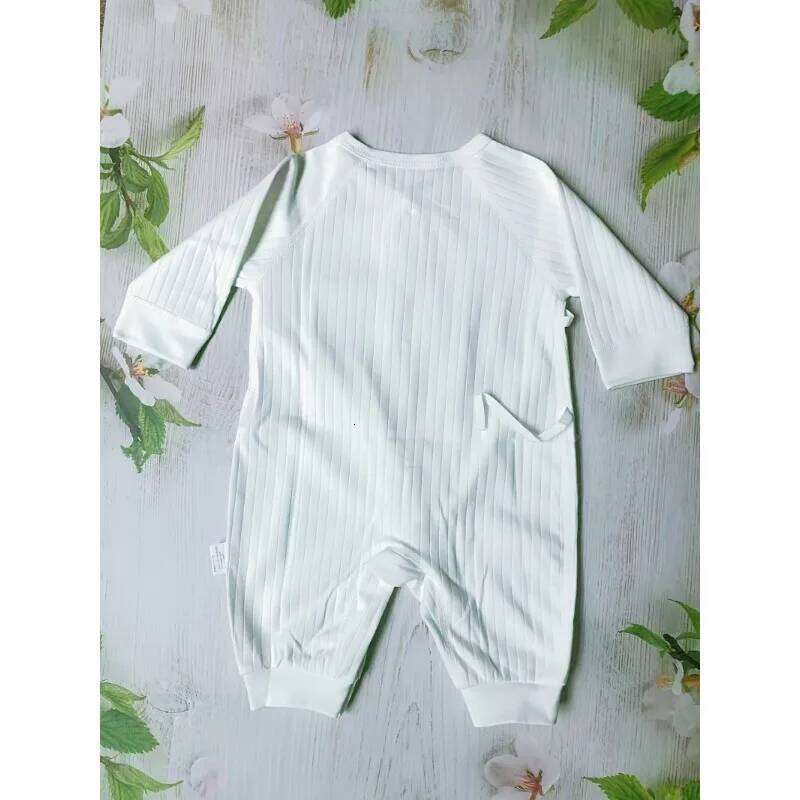 All Seasons Cute Infant Newborn Romper Baby Boy Girl Cartoon Bear Cotton Jumpsuit with Hat Z260304