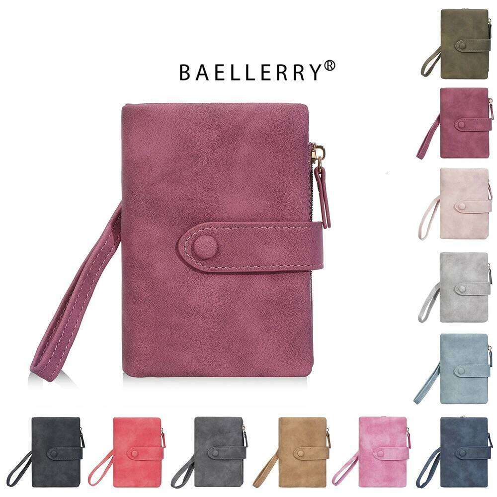 High-Quality Pu Leather Multifunctional Fashionable Mini Zipper Wallet, Multi-Card Slot Card Holder, Lightweight and Portable Women's Small Walle