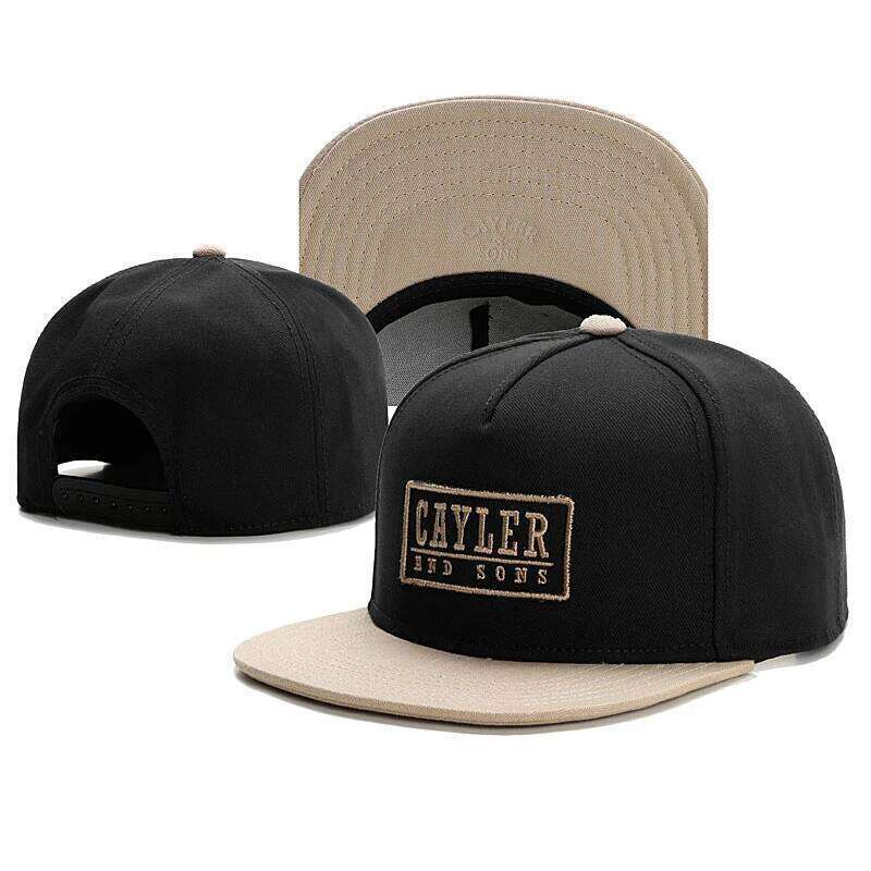 Trendy CAYLER AND SONS Baseball Fashionable Classic Hip Hop Outdoor Sunshade Decorative Adjustable Flat Edge Hat Y260304