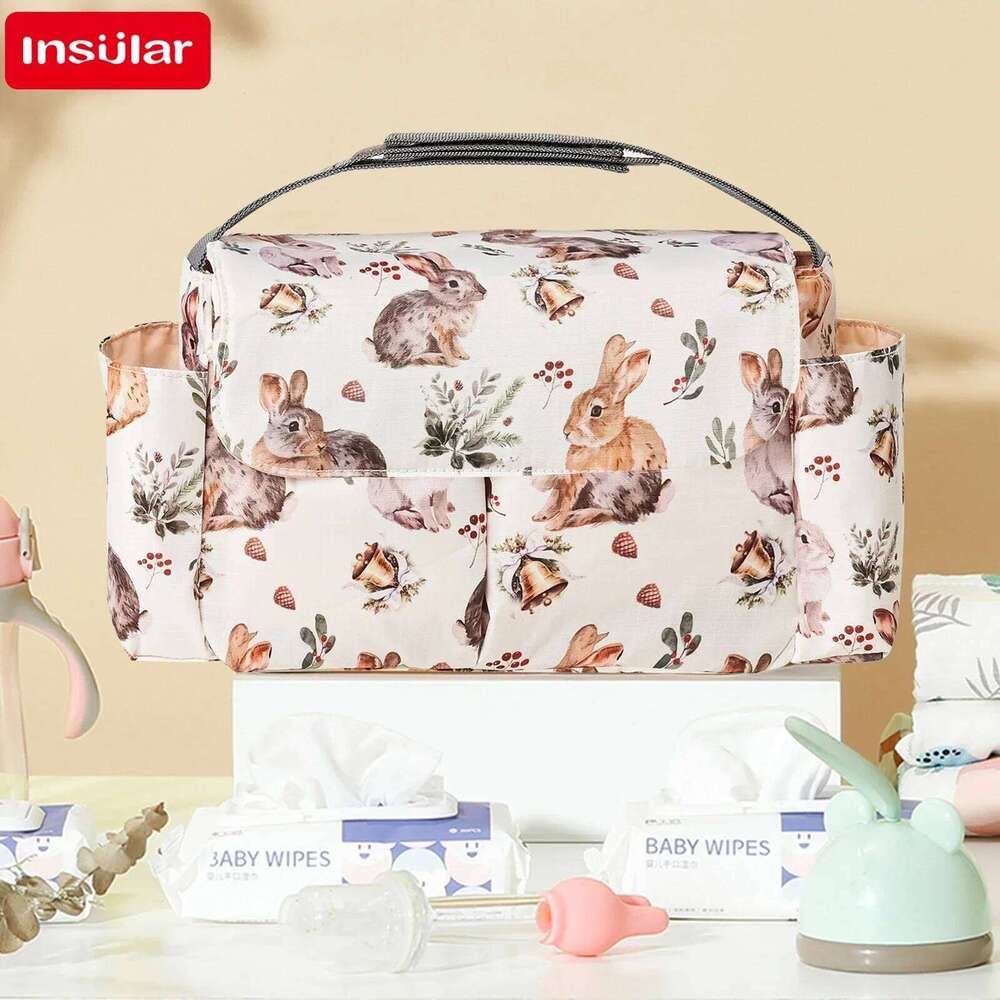 bag Cartoon Baby Organizer Nappy Diaper Bags Waterproof Buggy Pram Cart Basket Hook Stroller Accessories Z260304