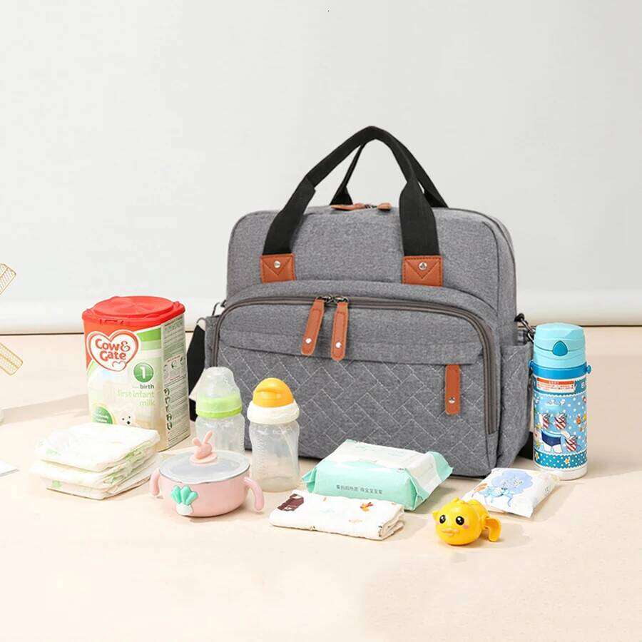 Mommy Diaper Bag Large Capacity Multifunction Travel Nappy Backpacks Stuff Maternity Bags Outdoor Baby Nursing Z260304