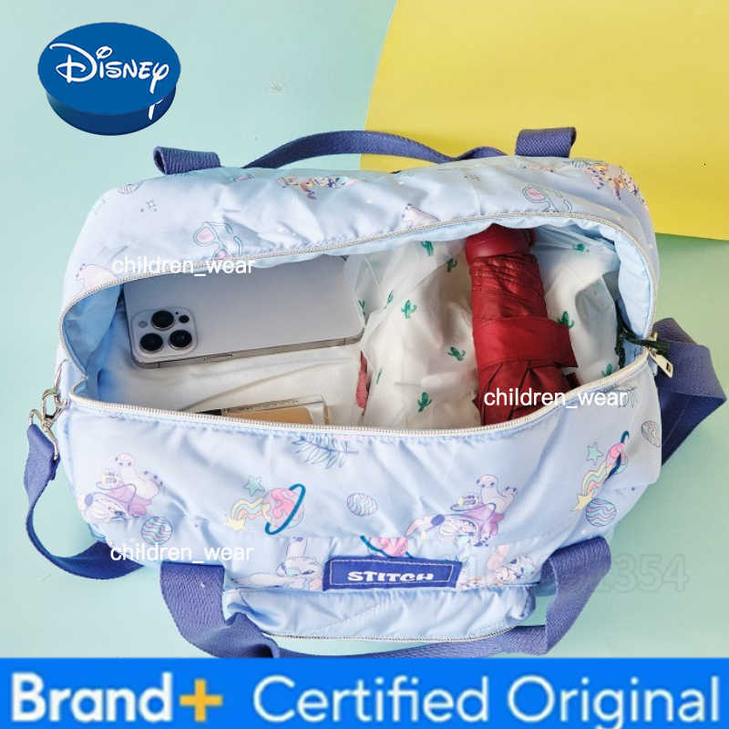 Disney New Diaper Bag Handbag Large Capacity Baby Diaper Bag Cartoon Fashion Storage Portable Travel Bag High Quality H260305