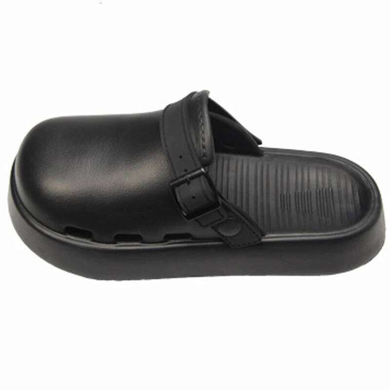 Kidmi Men And Women Sandals Summer Fashion EVA Slide Indoor Breathable Non-slip Light Closed-toe Outdoor Beach Slippers