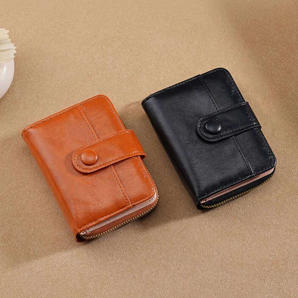 Women Wallet 2025 High Quality PU Leather Female Coin Mini Hasp Card Holder Short Wallets Slim Small Purse Zipper Fashion C260304