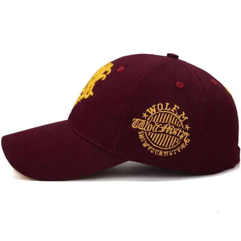 New Fashion Chrysanthemum Embroidery Cotton Baseball Cap Classic Outdoor Casual Sports Sun Trucker Dad Hat Y260304