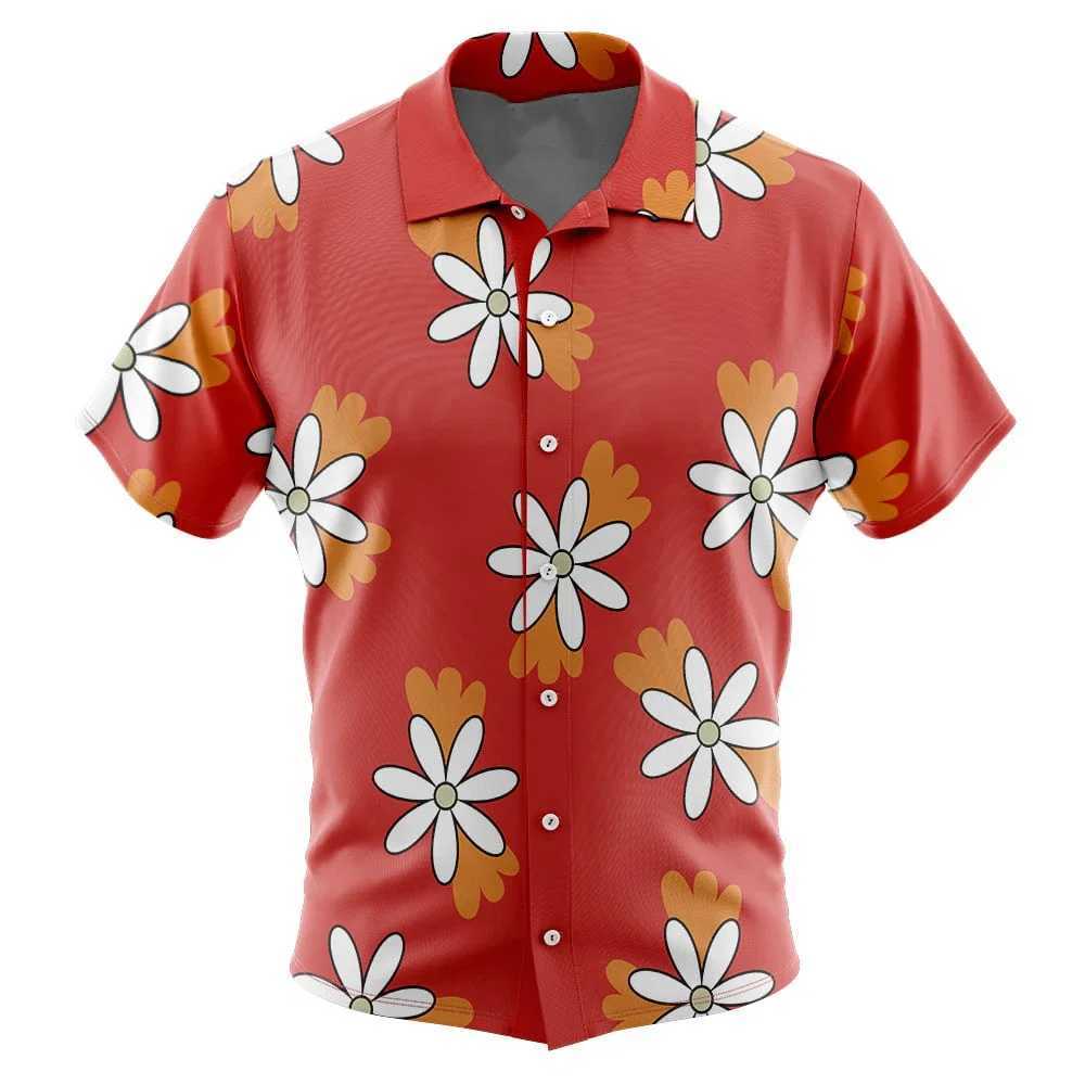 3D Sunflower Coconut Tree Print Sports Quick-dry Men Women Hawaiian Shirts Outdoor Beach Street Fashion Couple Short Sleeve Top M260305