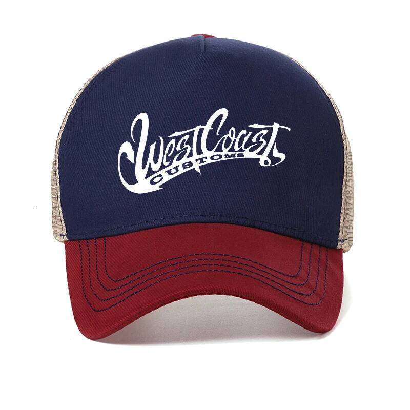West Coast Choppers men unisex Adjustable hat Cool mesh trucker hats west coast chopper Badge baseball cap Bone Garros Y260304