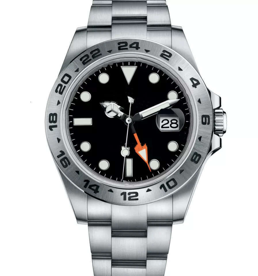 Manufacturer Supply Mechanical Movement Casual AAA Calendar Steel Band Pointer Men's Watch High-Quality