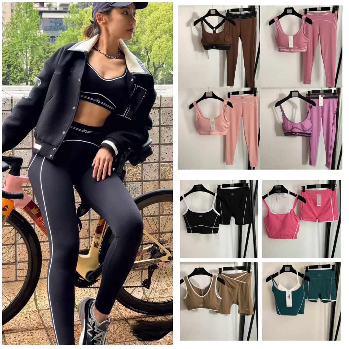 Yoga women designer Yoga short set sports bra camisole naked feel wear outdoor fitness quick dry yoga pants yoga wear set gym women flared leggings pilates set