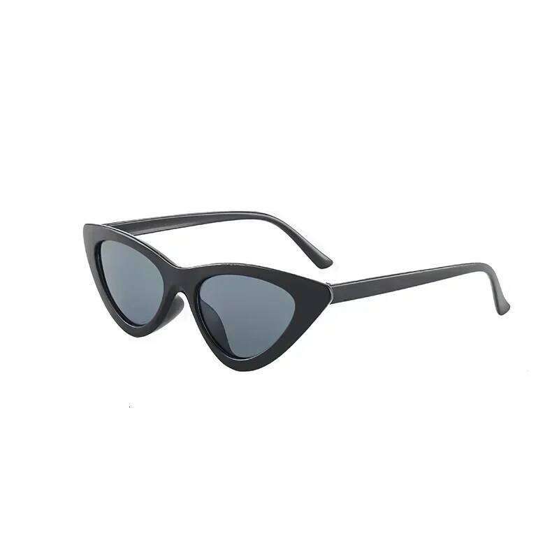European and American Style Cat-eye Fashion Simple Photo with Small Frame Sunglasses Triangle Glasses Z260305
