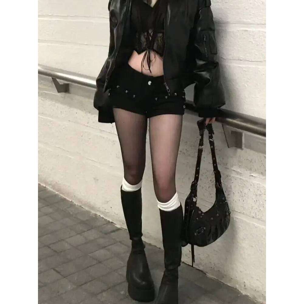 Summer Clothes Women's Shorts Jorts Denim Woman Pants Baggy Jeans Y2k Shoujo Girl Style Coquette Flared Jean Low Rise Pant XJ260305