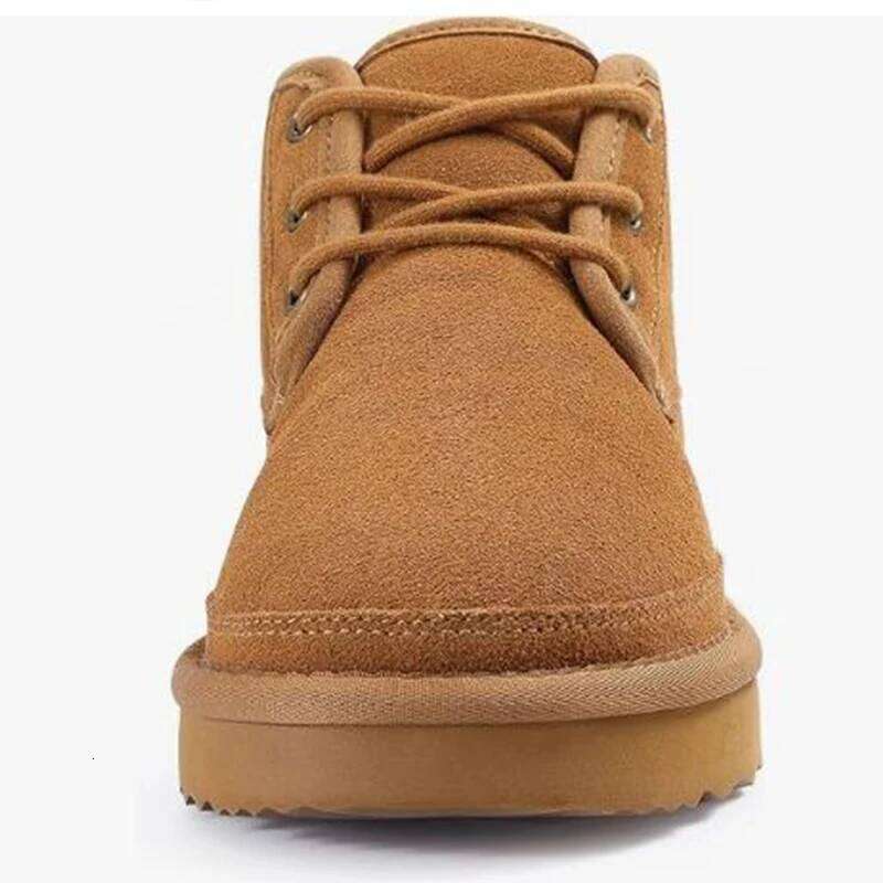 Kidmi Winter Shoes Warm Fuzzy Short Plush Nonslip Cotton Casual Comfort House Ankle Boots Women
