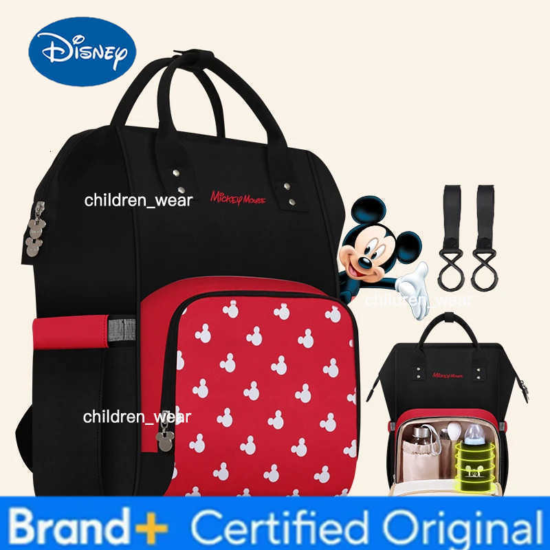 Disney Diaper Backpack Baby Bags for Mom Fashion Mummy Maternity Diaper Organizer Mickey Minnie Stroller Travel Bag H260305