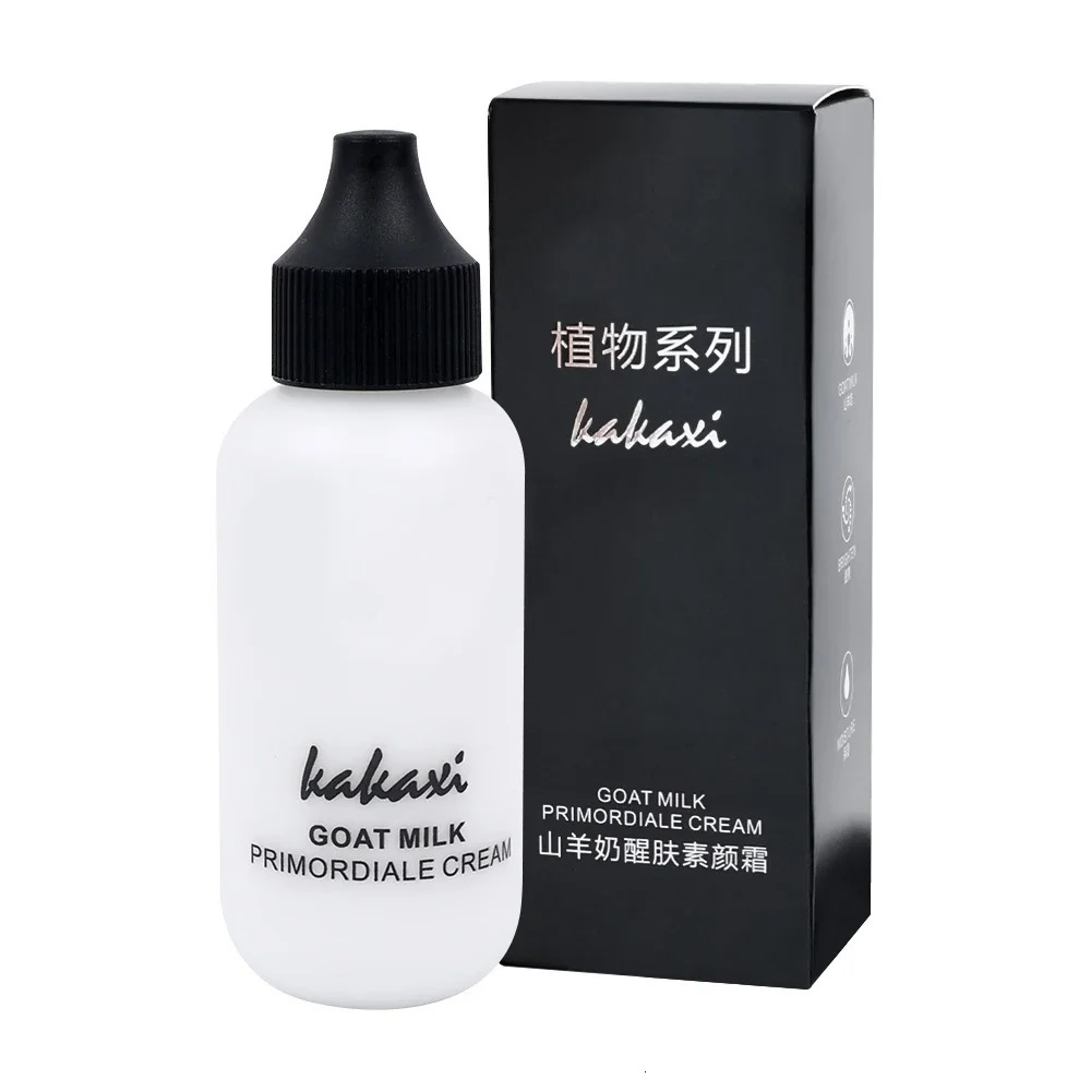 50ml Goat Milk Liquid Foundation Matte Concealer Waterproof Oil-control Cover Dark Circles Brighten Natural Cosmetics Makeup 260305