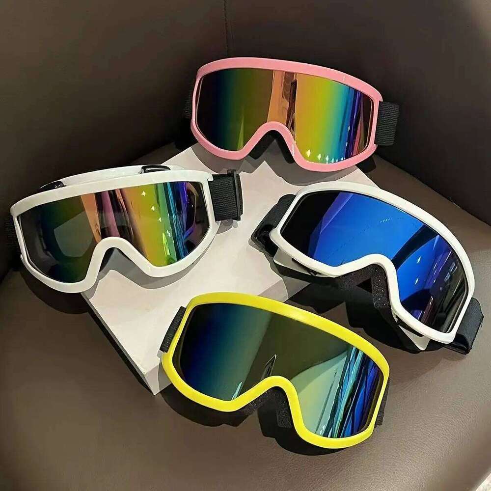 Protective Motorcycle Helmet Outdoor Sports Windproof Dustproof Eye Glasses Ski Snowboard Goggles Motocross Riot Contr S260304