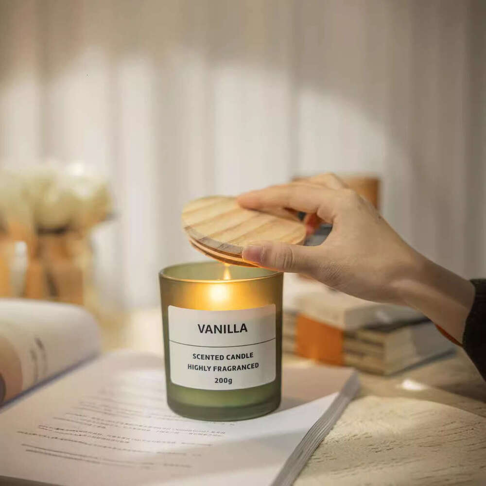 Aromatherapy Candle Cup-Shaped Soy Wax Ins Romantic Smokeless Home Bedroom Fragrance Ornament Wholesale W260304 W260305