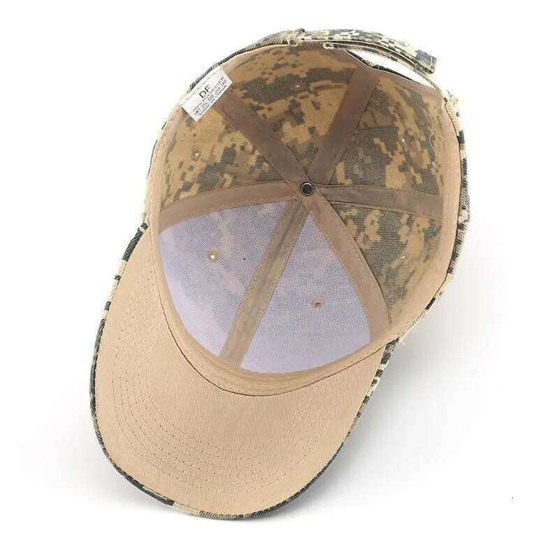 Tactical Military Baseball Caps Camouflage Army Soldier Combat Paintball Men Women Outdoor Sport Adjustable Sun Hats Y260304