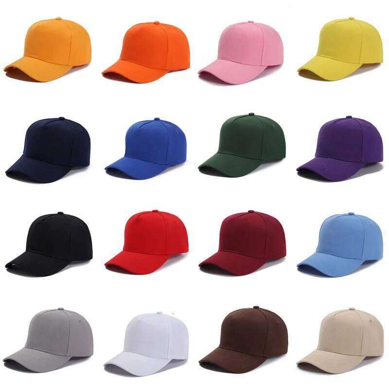 5 Panel Blank Baseball Caps For Men Women Hat Simple Hip Hop Bone Trucker Hats Outdoor Leisure Snapback Cap gorras Y260304