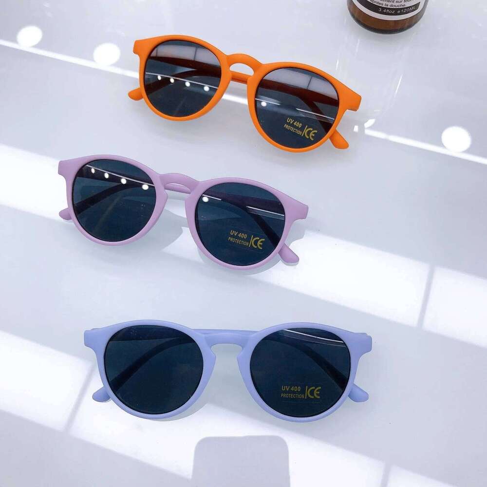 New Trendy Street Photography And Fashion Shows, Candy Colored Children's Sunglasses, Beach Glasses Z260305