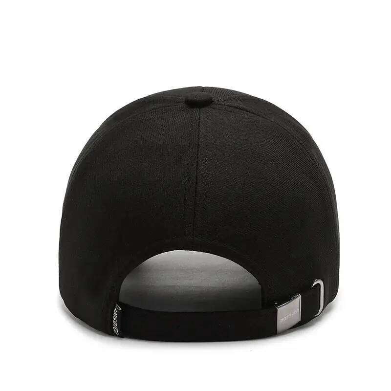 Sunshade Korean Men's Sun Hat Black Ins Tide Simple Casual And Versatile Baseball Cap Y260304