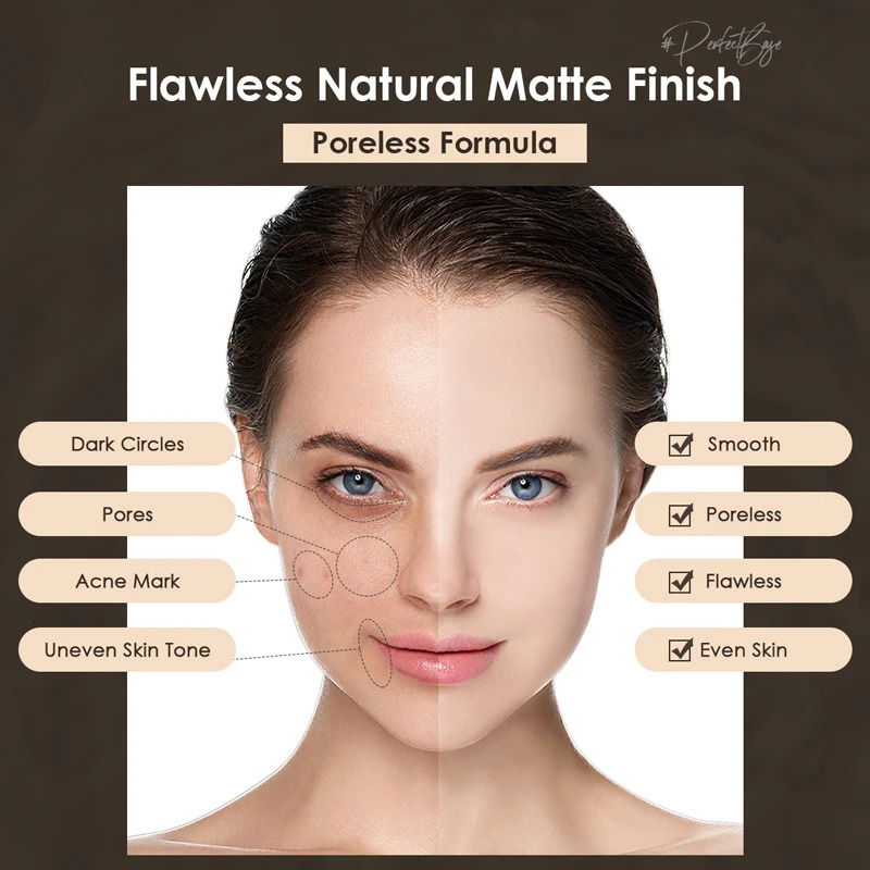 Color Changing Liquid Foundation Moisturizing Female Makeup Products Waterproof No Creasing No Separation Lightweight Concealer 260305