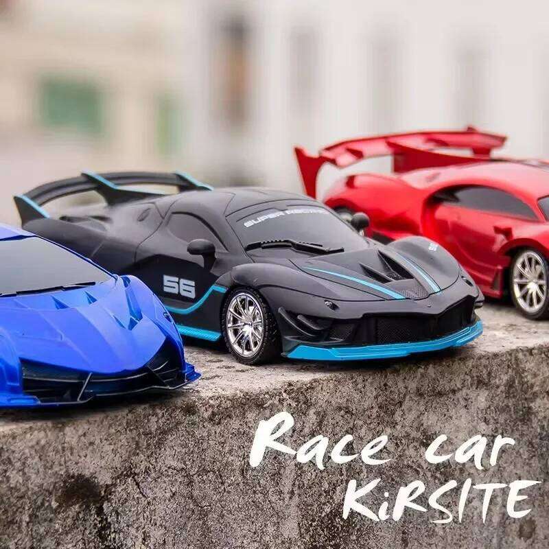 RC Car 2.4G 4CH Remote Control 1:18 With Led Light Sports Cars High Speed Radio Drift Vehicle Racing Boys Girls Toy For Children Z260304