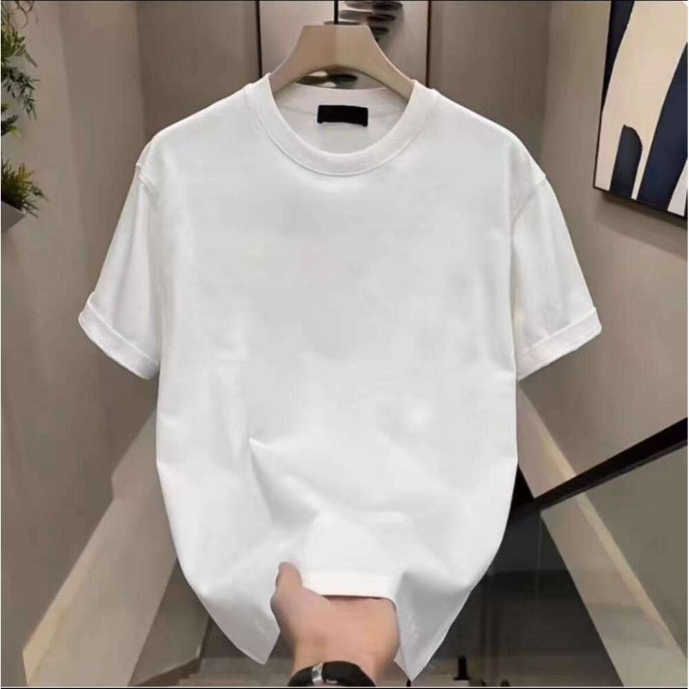 New Printed Casual High-End Men's Short-Sleeve T-Shirt, Summer Half-Sleeve Loose Fit Versatile Top T-Shirt