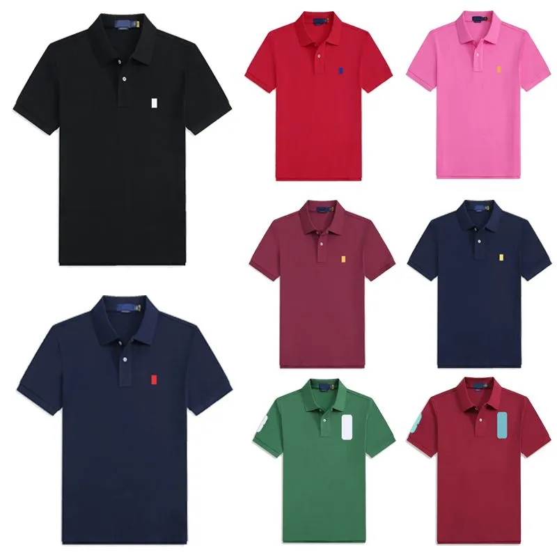 Men's Polo t shirt Classic Shirt Men's Women's Fashion Casual polo shirt Summer Business shirt Round neck unisex T-shirt Men's top