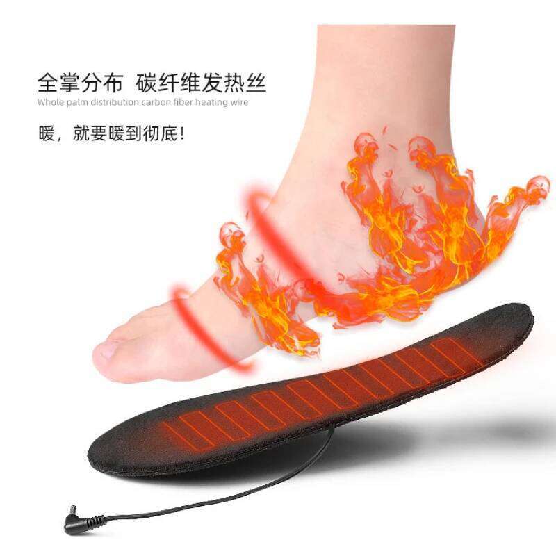 for Shoes USB Heated Shoe Feet Soft Foot Pad Mat Electrically Heating Insoles Washable Warm Thermal